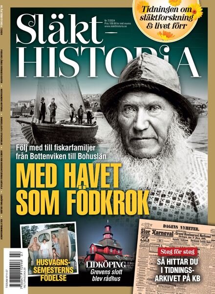 Slakthistoria – Juni 2024 Cover