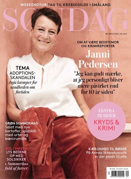 Sondag – 15 Juli 2024 Cover