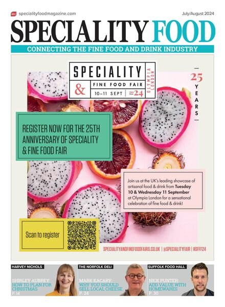 Speciality Food – July-August 2024 Cover
