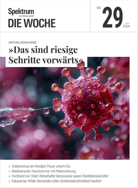 Spektrum Die Woche – 18 Juli 2024 Cover
