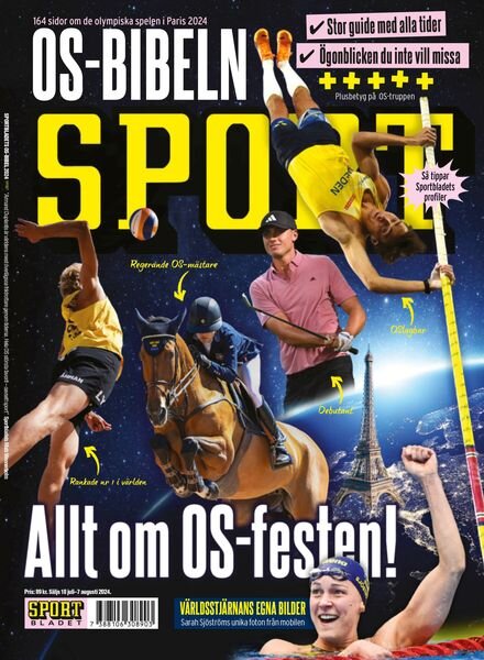 Sportbiblar – 18 Juli 2024 Cover