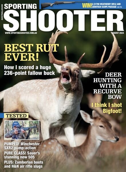 Sporting Shooter – August 2024 Cover