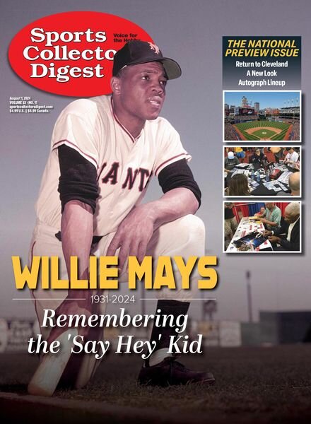 Sports Collectors Digest – August 1 2024 Cover