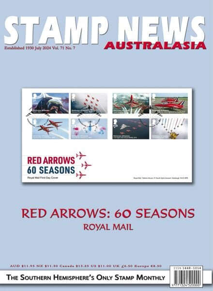Stamp News Australia – July 2024 Cover