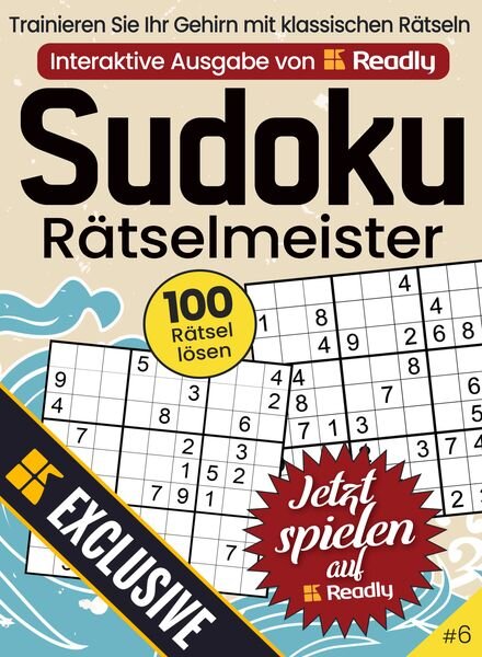 Sudoku-Ratselmeister – 29 Juni 2024 Cover