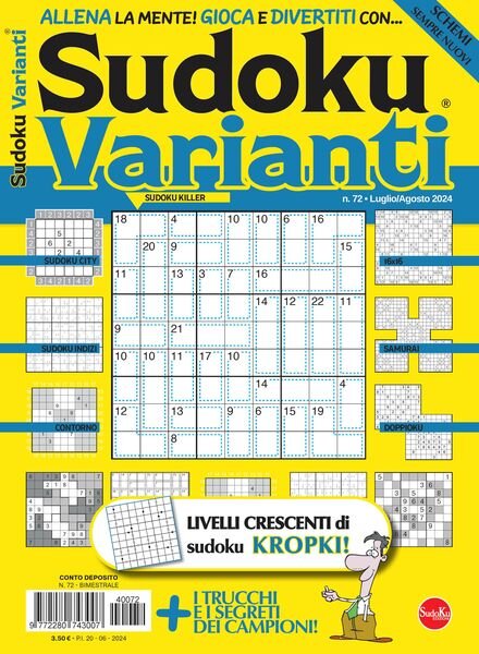Sudoku Varianti – Luglio-Agosto 2024 Cover