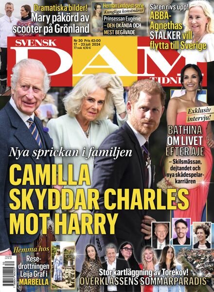 Svensk Damtidning – 16 Juli 2024 Cover