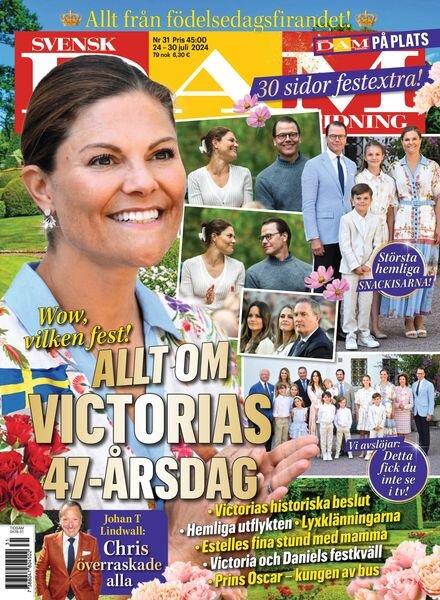 Svensk Damtidning – 24 Juli 2024 Cover