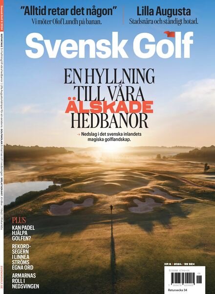 Svensk Golf – 24 Juli 2024 Cover