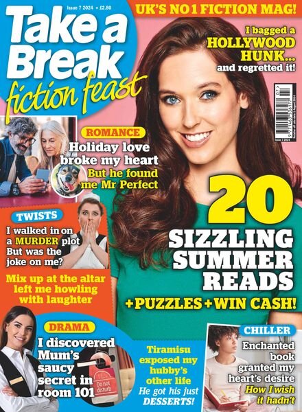 Take a Break Fiction Feast – July 2024 Cover