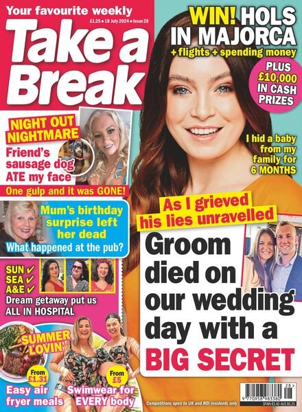 Take a Break Weekly – 11 July 2024 Cover