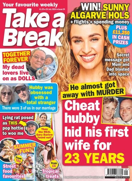 Take a Break Weekly – 18 July 2024 Cover