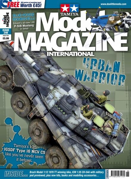 Tamiya Model Magazine – August 2024 Cover