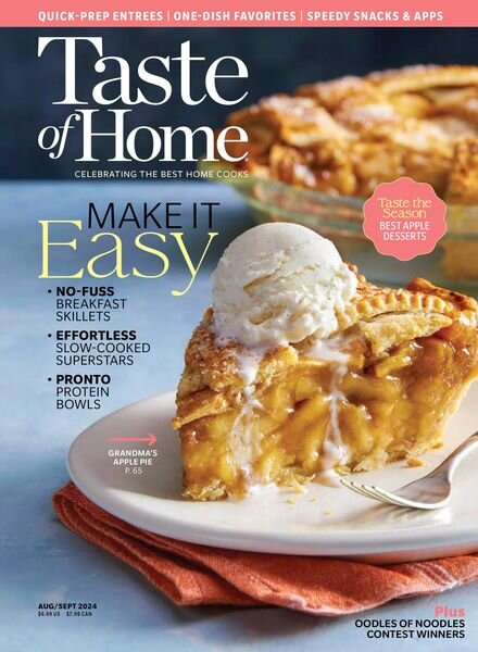 Taste of Home – August-September 2024 Cover