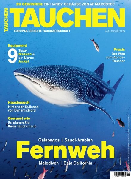 Tauchen – August 2024 Cover