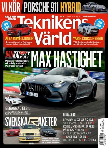 Teknikens varld – 24 Juli 2024 Cover