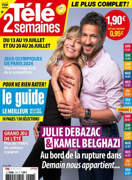 Tele 2 Semaines – 13 Juillet 2024 Cover