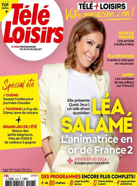 Tele Loisirs – 15 Juillet 2024 Cover