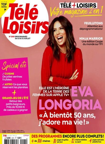 Tele Loisirs – 1er Juillet 2024 Cover