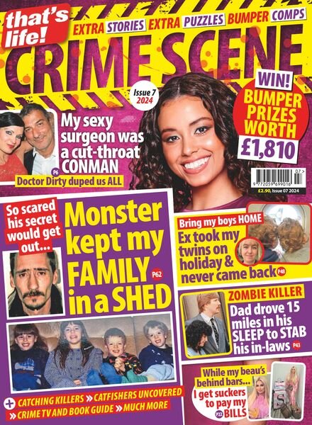 That’s Life Crime Scene – July 2024 Cover