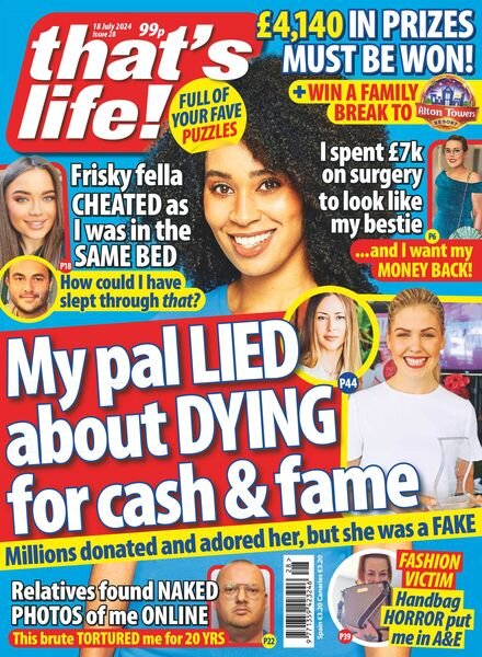 that’s life! UK – 11 July 2024 Cover
