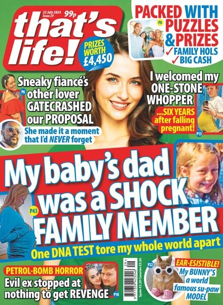 that’s life! UK – 18 July 2024 Cover