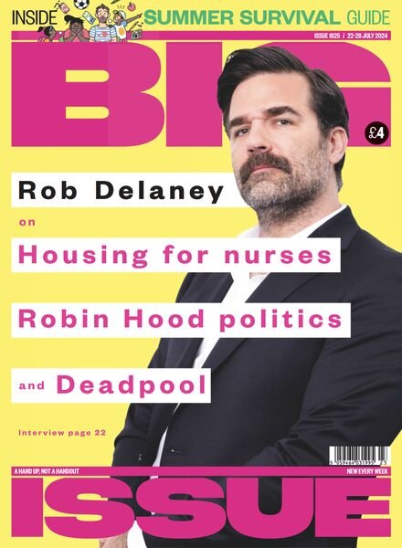 The Big Issue – 22 July 2024 Cover