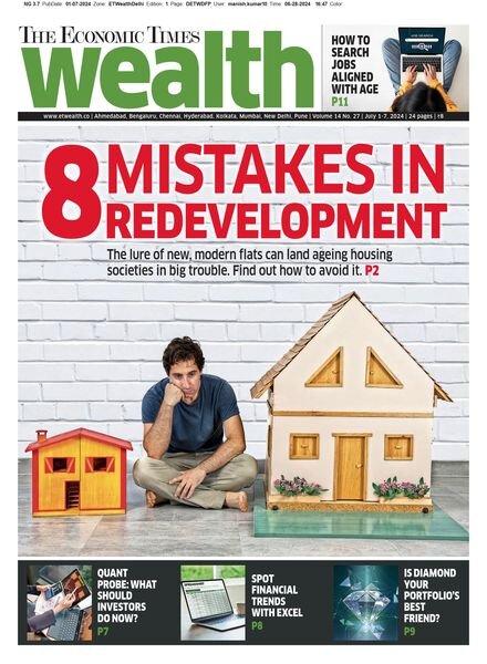 The Economic Times Wealth – July 1 2024 Cover