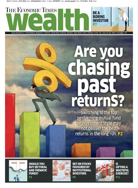 The Economic Times Wealth – July 22 2024 Cover