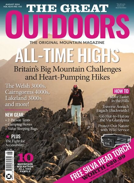 The Great Outdoors – August 2024 Cover