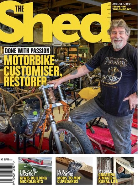 The Shed – Issue 116 – August-September 2024 Cover