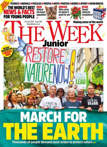 The Week Junior UK – Issue 446 – 29 June 2024 Cover