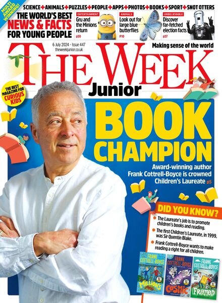 The Week Junior UK – Issue 447 – 6 July 2024 Cover