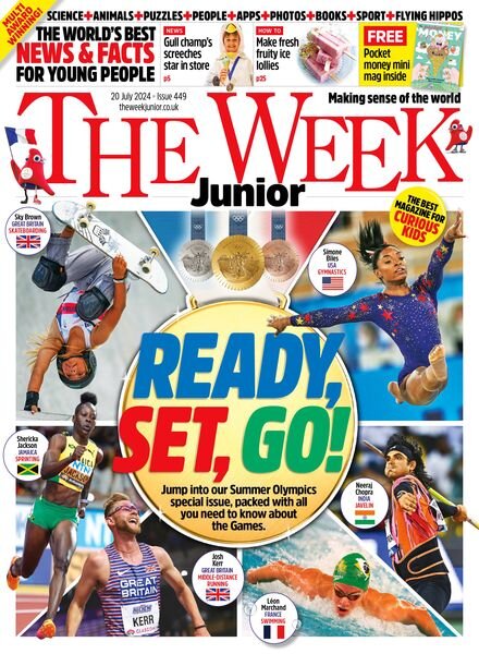 The Week Junior UK – Issue 449 – 20 July 2024 Cover