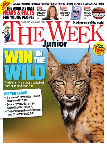 The Week Junior USA – August 2 2024 Cover