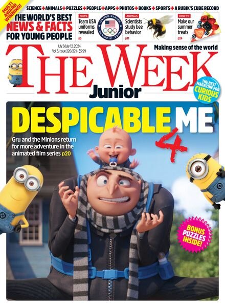 The Week Junior USA – July 5 2024 Cover