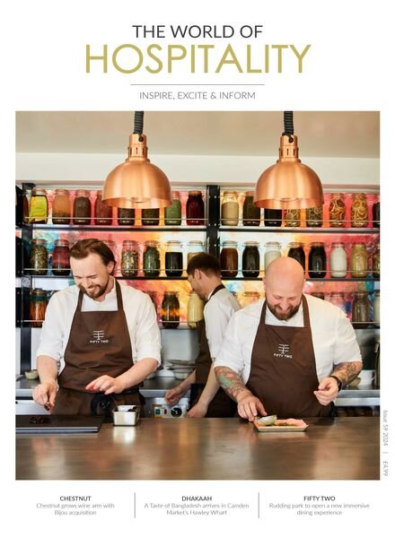 The World of Hospitality – Issue 59 – July-August 2024 Cover