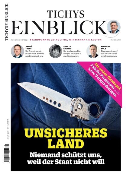Tichys Einblick – August 2024 Cover