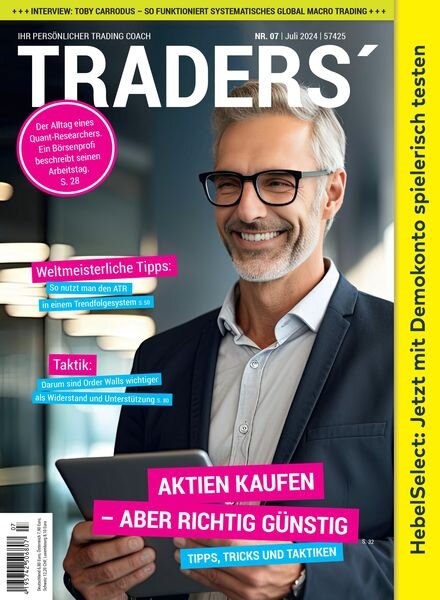 Traders’ – Juli 2024 Cover