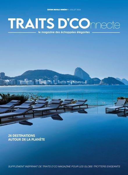Traits D’co Magazine – Juillet 2024 Cover