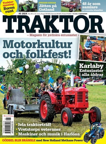 Traktor – Juli 2024 Cover
