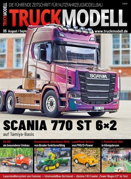 TruckModell – August-September 2024 Cover