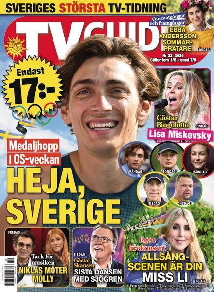 TV-guiden – 29 Juli 2024 Cover
