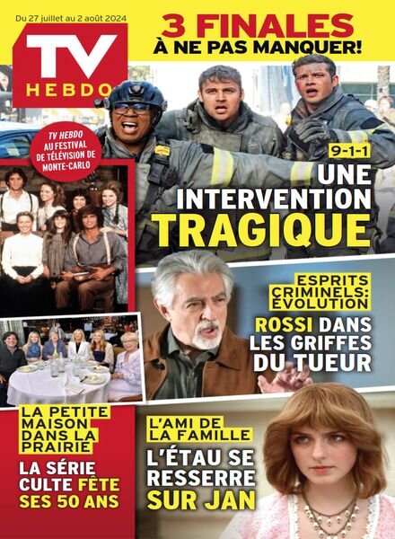 TV Hebdo – 27 Juillet 2024 Cover