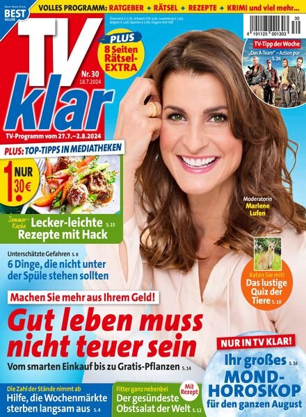 TV Klar – 18 Juli 2024 Cover