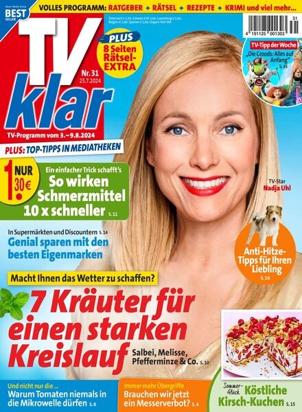 TV Klar – 25 Juli 2024 Cover