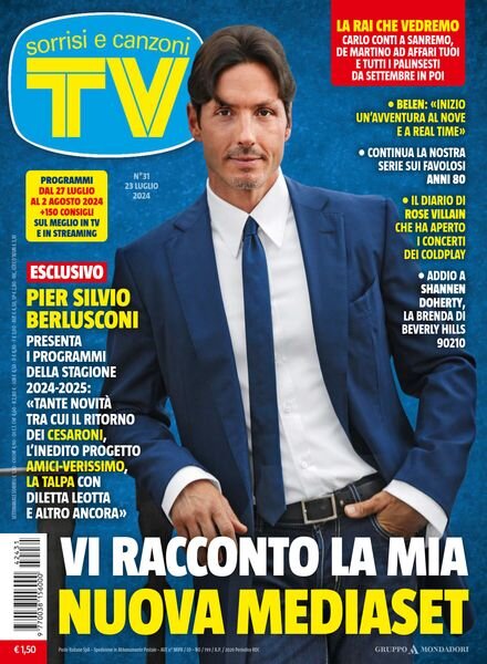 TV Sorrisi e Canzoni – 23 Luglio 2024 Cover
