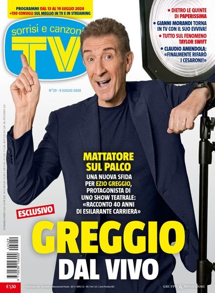 TV Sorrisi e Canzoni – 9 Luglio 2024 Cover