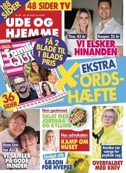 Ude og Hjemme – 15 Juli 2024 Cover