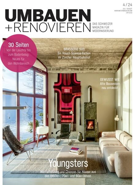 Umbauen + Renovieren – Juli-August 2024 Cover
